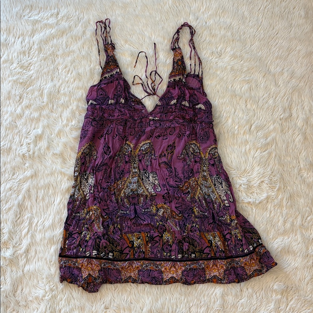 Free People cotton dress beach coverup